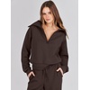 image:imageANRABESS Women 2 Piece Set Sweatsuits Lounge Fall OutfitsCoffee