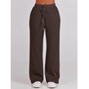 image:imageANRABESS Women 2 Piece Set Sweatsuits Lounge Fall OutfitsCoffee