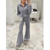 image:imageANRABESS Women 2 Piece Set Sweatsuits Lounge Fall OutfitsGrey