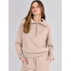 image:imageANRABESS Women 2 Piece Set Sweatsuits Lounge Fall OutfitsKhaki