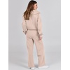 image:imageANRABESS Women 2 Piece Set Sweatsuits Lounge Fall OutfitsKhaki