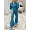 image:imageANRABESS Women 2 Piece Set Sweatsuits Lounge Fall OutfitsLake Blue