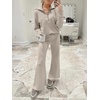 image:imageANRABESS Women 2 Piece Set Sweatsuits Lounge Fall OutfitsLight Khaki