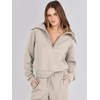 image:imageANRABESS Women 2 Piece Set Sweatsuits Lounge Fall OutfitsLight Khaki