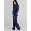 image:imageANRABESS Women 2 Piece Set Sweatsuits Lounge Fall OutfitsNavy Blue