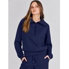 image:imageANRABESS Women 2 Piece Set Sweatsuits Lounge Fall OutfitsNavy Blue