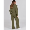 image:imageANRABESS Women 2 Piece Set Sweatsuits Lounge Fall OutfitsOlive