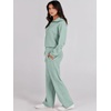 image:imageANRABESS Women 2 Piece Set Sweatsuits Lounge Fall OutfitsPea Green