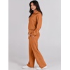 image:imageANRABESS Women 2 Piece Set Sweatsuits Lounge Fall OutfitsPumpkin