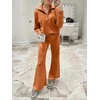 image:imageANRABESS Women 2 Piece Set Sweatsuits Lounge Fall OutfitsPumpkin