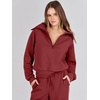 image:imageANRABESS Women 2 Piece Set Sweatsuits Lounge Fall OutfitsRed