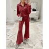 image:imageANRABESS Women 2 Piece Set Sweatsuits Lounge Fall OutfitsRed