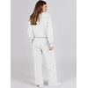 image:imageANRABESS Women 2 Piece Set Sweatsuits Lounge Fall OutfitsWhite