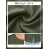 image:imageANRABESS Women Extra Soft Long Sleeve Shirts Oversized Thermal Fleece TopsGreen