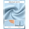 image:imageANRABESS Women Extra Soft Long Sleeve Shirts Oversized Thermal Fleece TopsSky Blue