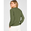 image:imageANRABESS Women Henley Long Sleeve Lightweight Fall SweatersArmy Green