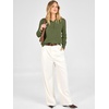 image:imageANRABESS Women Henley Long Sleeve Lightweight Fall SweatersArmy Green