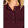 image:imageANRABESS Women Henley Long Sleeve Lightweight Fall SweatersDark Red