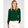 image:imageANRABESS Women Henley Long Sleeve Lightweight Fall SweatersForest Green
