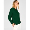 image:imageANRABESS Women Henley Long Sleeve Lightweight Fall SweatersForest Green