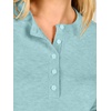 image:imageANRABESS Women Henley Long Sleeve Lightweight Fall SweatersLight Blue