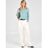 image:imageANRABESS Women Henley Long Sleeve Lightweight Fall SweatersLight Blue