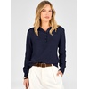 image:imageANRABESS Women Henley Long Sleeve Lightweight Fall SweatersNavy Blue