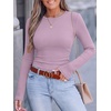 image:imageANRABESS Women Long Sleeve Shirts Ribbed Fitted TopsLight Purple