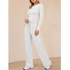 image:imageANRABESS Womens 2 Piece Lounge Sets 2026 Fall Trendy OutfitsLight Grey