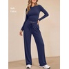 image:imageANRABESS Womens 2 Piece Lounge Sets 2026 Fall Trendy OutfitsNavy Blue