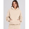 image:imageANRABESS Womens 2 Piece Lounge Sweat Sets Fall Fashion Matching SweatsuitsApricot