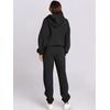 image:imageANRABESS Womens 2 Piece Lounge Sweat Sets Fall Fashion Matching SweatsuitsBlack