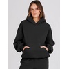 image:imageANRABESS Womens 2 Piece Lounge Sweat Sets Fall Fashion Matching SweatsuitsBlack