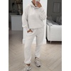 image:imageANRABESS Womens 2 Piece Lounge Sweat Sets Fall Fashion Matching SweatsuitsGrey