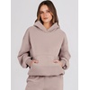 image:imageANRABESS Womens 2 Piece Lounge Sweat Sets Fall Fashion Matching SweatsuitsLight Khaki
