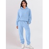 image:imageANRABESS Womens 2 Piece Lounge Sweat Sets Fall Fashion Matching SweatsuitsSky