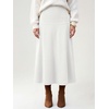 image:imageANRABESS Womens A Line High Waist Fall Midi SkirtWhite