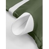 image:imageANRABESS Womens Built in Bra Long Sleeve Ribbed BodysuitsArmy Green