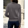 image:imageANRABESS Womens Cowl Neck Long Sleeve Fall Light SweaterNutmeg