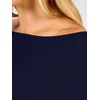 image:imageANRABESS Womens Fall Long Sleeve Boat Neck Lightweight SweatersNavy Blue
