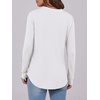 image:imageANRABESS Womens Fall Shirts Long Sleeve Henley Top Dressy Casual BlouseWhite