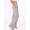 image:imageANRABESS Womens Gingham Striped Wide Leg Palazzo Lounge Pants with PocketsBrown Stripe