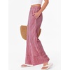 image:imageANRABESS Womens Gingham Striped Wide Leg Palazzo Lounge Pants with PocketsRed Plaid