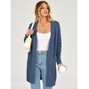 image:imageANRABESS Womens Lightweight Long Cardigan Sweaters 2026 Fall OutfitsDeep Blue