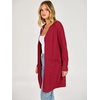 image:imageANRABESS Womens Lightweight Long Cardigan Sweaters 2026 Fall OutfitsRed