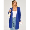 image:imageANRABESS Womens Lightweight Long Cardigan Sweaters 2026 Fall OutfitsRoyal Blue