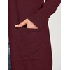 image:imageANRABESS Womens Lightweight Long Cardigan Sweaters 2026 Fall OutfitsWine Red