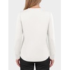 image:imageANRABESS Womens Long Sleeve Shirts Air Layer Henley V Neck TopsWhite