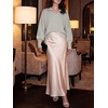 image:imageANRABESS Womens Oversized Quarter Zip Pullover SweatersGray
