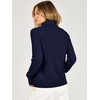 image:imageANRABESS Womens Quarter Zip Fall Lightweight SweatersNavy Blue